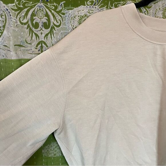 Lululemon Trench Perfectly Oversized Cropped Crew Softstreme Size 8 - Picture 4 of 15